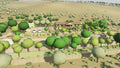 Lumina: 3D model of the whole terraced property seen from the valley